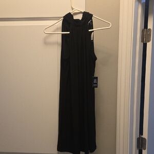 NWT Express Black Dress with High Neck - Small